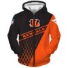 Cincinnati Bengals 5 Zip Hoodie 3D Rze1