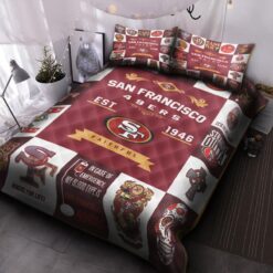 San Francisco 49ers Bedding Set Rze1