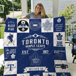 Toronto Maple Leafs Quilt Blanket Rze1