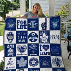 Toronto Maple Leafs 1 Quilt Blanket Rze1