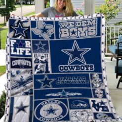 Dallas Cowboys 1 Blanket Quilt Rze1