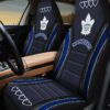 Toronto Maple Leafs Leather Seat Covers Rze2