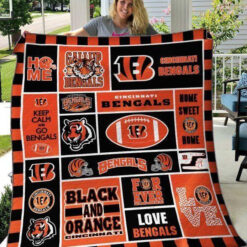 Cincinnati Bengals Lover Blanket Quilt B21