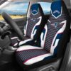 New England Patriots Lover White Seat Covers TH21