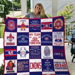 Montreal Canadiens 2 Blanket Quilt Rze1