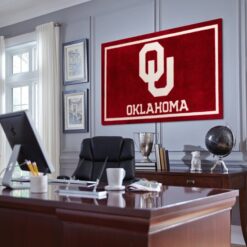 Alternative view of Oklahoma Sooners Area Rugs Rze2
