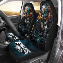 Philadelphia Eagles Leather Seat Covers Rze2