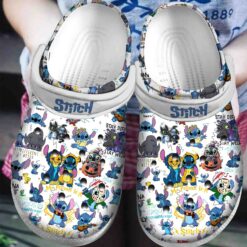 Stitch Funny Cute 3 Crocs Rze1