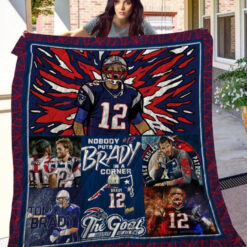 Tom Brady New England Patriots Blanket Quilt TH21