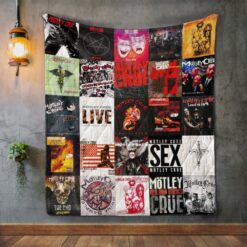 Motley Crue Blanket Quilt Rze2