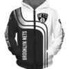 Booklyn Nets 1 Zip Hoodie 3D B23