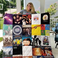 Queen Band Quilt Blanket Rze2