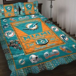 Miami Dolphins 1c Bedding Set B23
