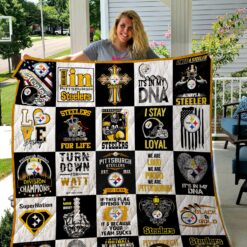 Pittsburgh Steelers Quilt Blanket Quilt Rze2