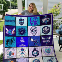 Charlotte Hornets 1 Quilt Blanket Rze1