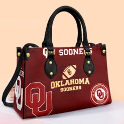 Oklahoma Sooners Leather Bag Rze2