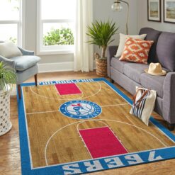Philadelphia 76ers Area Rugs Rze2
