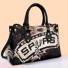 San Antonio Spurs Leather Bag Rze2