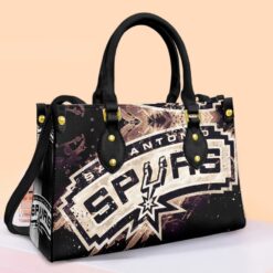 San Antonio Spurs Leather Bag Rze2