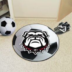 Georgia Bulldogs Round Rug Rze1