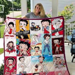 Betty Boop Blanket Quilt Rze2