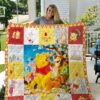 Winnie the Pooh Blanket Quilt Rze2