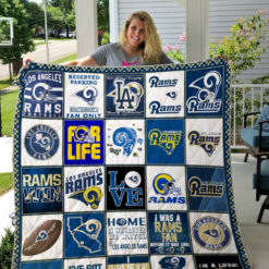 Los Angeles Rams Best Blanket Quilt Rze2