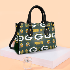 Green Bay Packers 01 Black Leather Bag B20