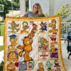 Garfield 1g Quilt Blanket Rze1