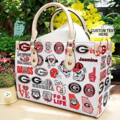 Georgia Bulldogs Leather Bag Rze1