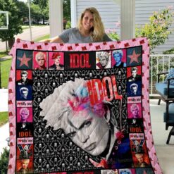 Billy Idol Lover 1 Quilt Blanket Quilt Rze1
