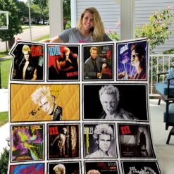 Billy Idol Lover 2 Quilt Blanket Quilt Rze1