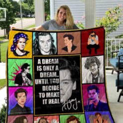 Harry Styles Quilt Blanket Quilt Rze2