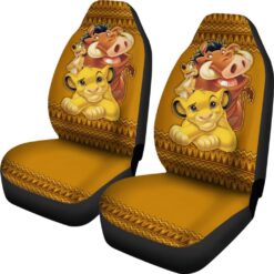Alternative view of Lion King Friends Car Seat Covers The Lion King Cartoon TD6