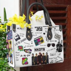 New Kids NKOTB Leather Bag Rze2