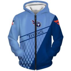 Tennessee Titans 3g Zip Hoodie 3D Rze1