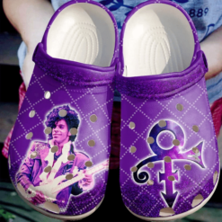 Prince Purple Purple Crocs B19