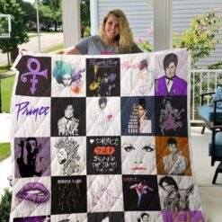Prince Purple Blanket Quilt B23