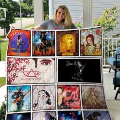Steve Vai Blanket Quilt Rze2
