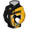 Pittsburgh Penguins 3 Zip Hoodie 3D Rze1