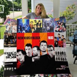 New Kids NKOTB Blanket Quilt Rze2