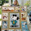 Snoopy Peanus Blanket Quilt Rze2
