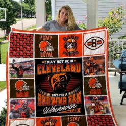 Cleveland Browns001 Blanket Quilt Rze