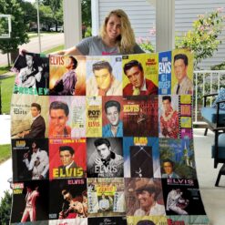 Elvis Presley Quilt Blanket Quilt Rze2