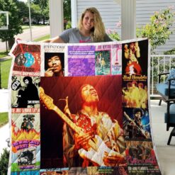 Jimi Hendrix Quilt Lover Blanket Quilt B23