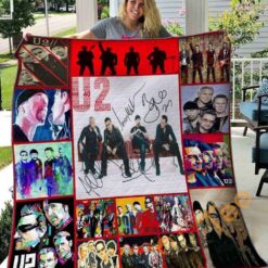 U2 band Blanket Quilt Rze2