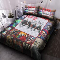 U2 band Bedding Set Rze2
