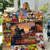 John Wayne Blanket Quilt Rze2