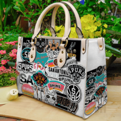 San Antonio Spurs Leather Hand Bag Rze2