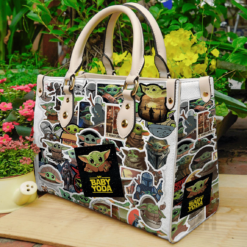 Baby Yoda Leather Hand Bag B22